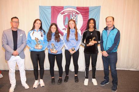 U15 girls awards