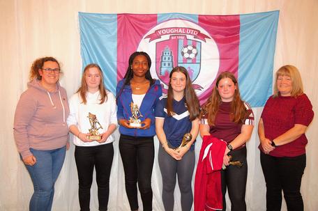 U17 girls awards
